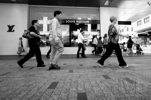 On the corner of Queen & Edward Street in Brisbane, Australia. April 13th 2012 (10mm, 1/2000sec, f/4.5, iso2000)