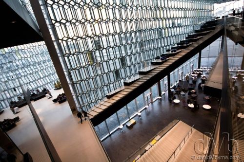 Harpa Concert Hall, Reykjavik, Iceland. December 1st 2012 (10mm, 1/40sec, f/4.5, iso800)