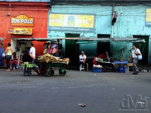 On the streets of the El Salvadorian capital, San Salvador. June 2nd 2013