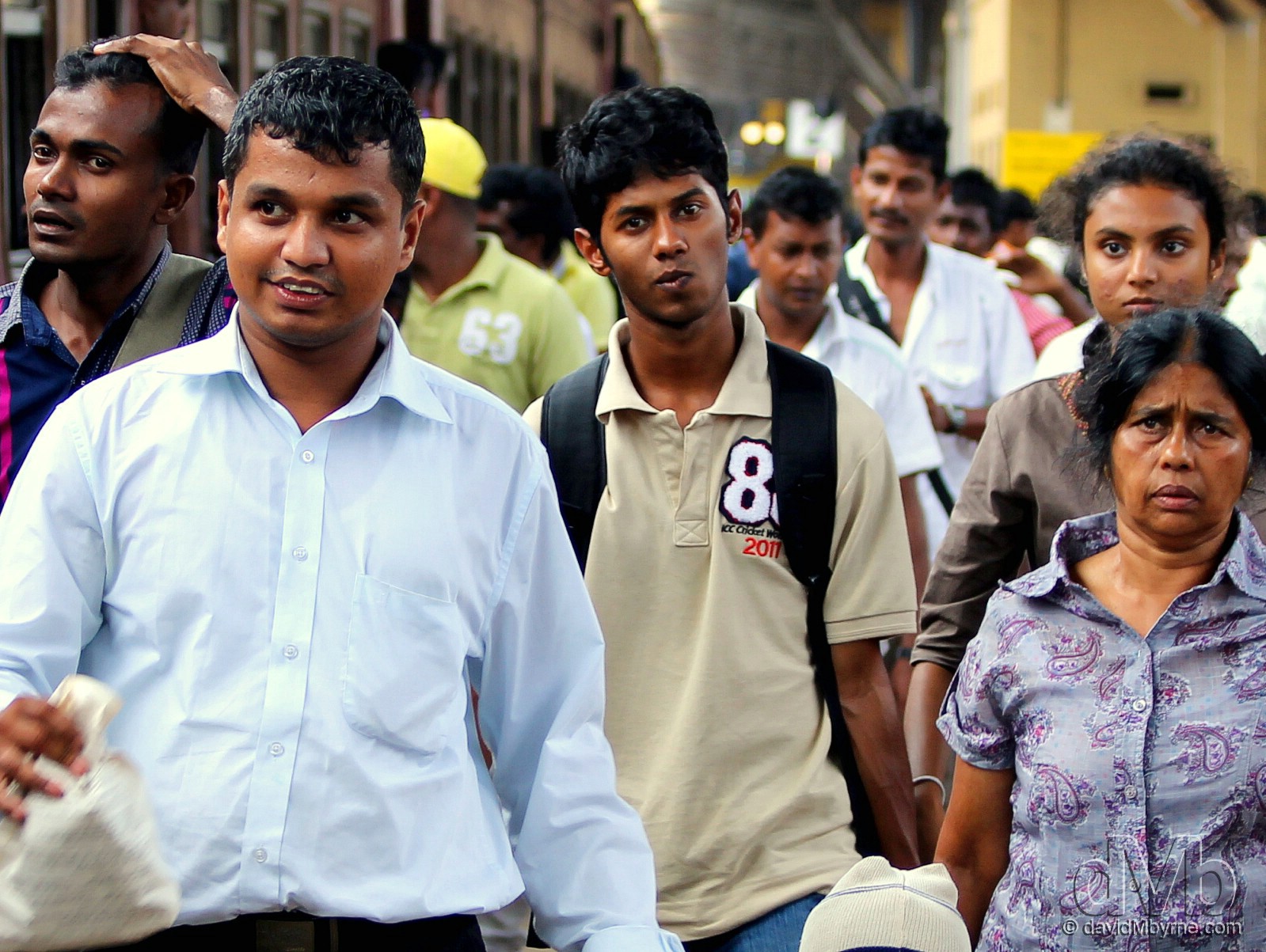 On the march in Galle train station, Southern Sri Lanka, August 31st, 2012 (EOS 60D || Canon 70-300mm || 70mm, 1/125sec, f/4.5, iso100)